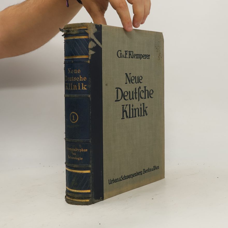 Georg Klemperer Neue deutsche Klinik 1
