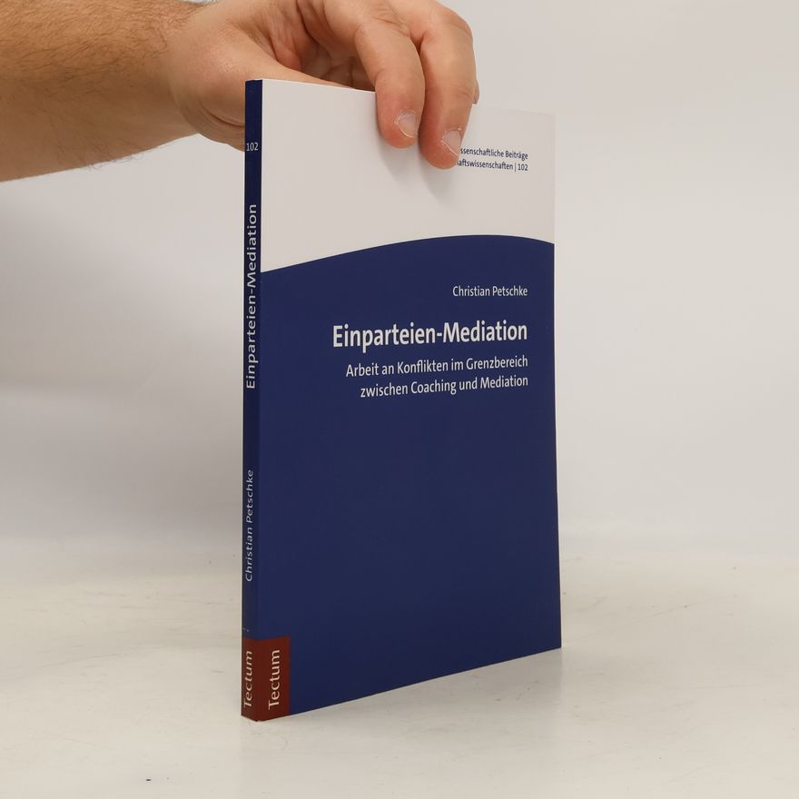 Christian Petschke Einparteien-Mediation