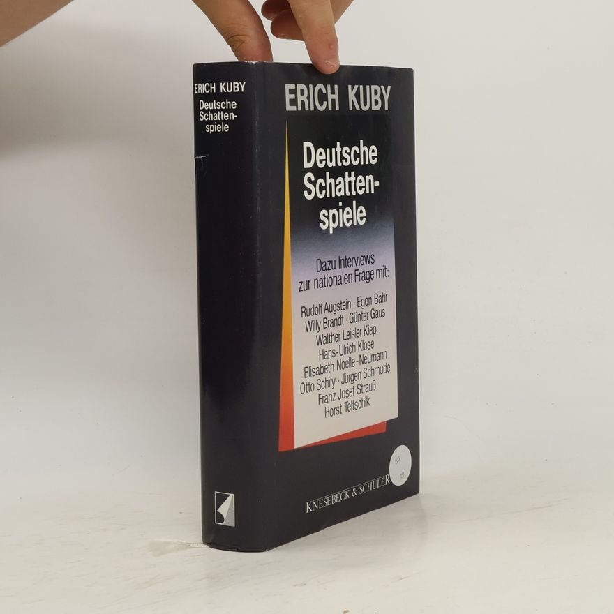 Erich Kuby Deutsche Schattenspiele