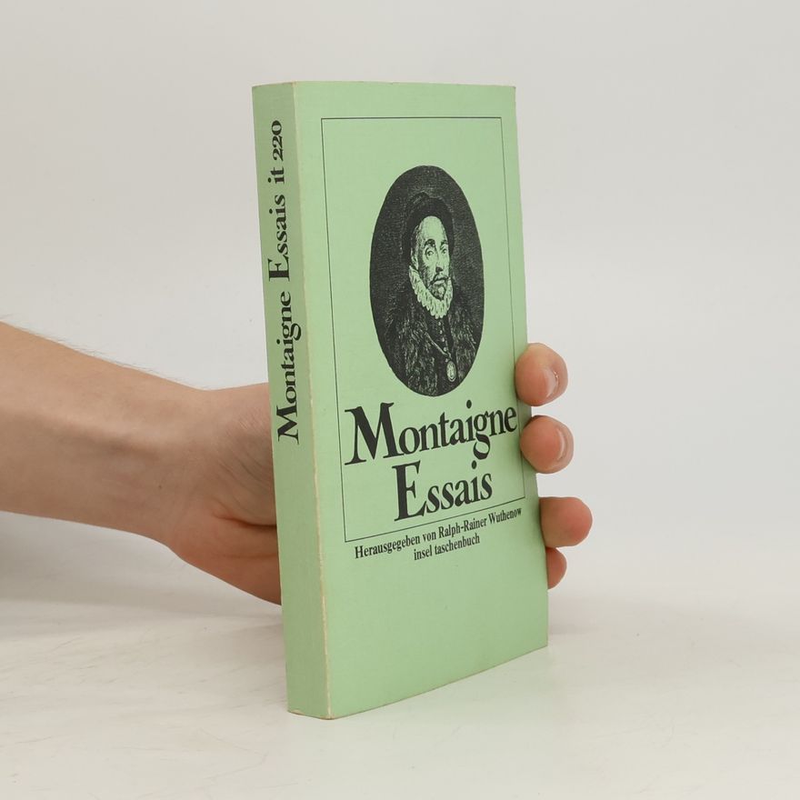 Michel de Montaigne Montaigne Essais