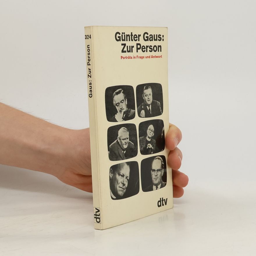 Günter Gaus Zur Person