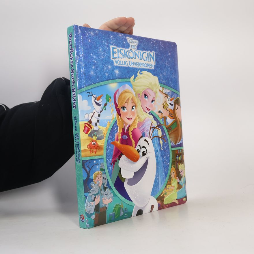 Various authors Disney Die Eiskönigin - Verrückte Such-Bilder für unterwegs - Wimmelbuch - Pappbilderbuch mit Stift und abwischbaren Seiten ab 3