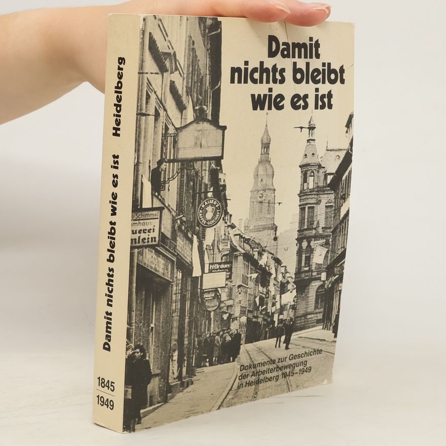 Peter Merz Damit nichts bleibt wie es ist