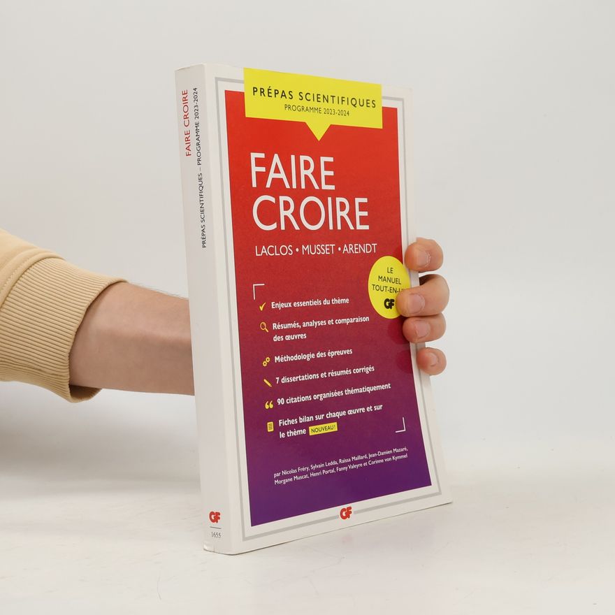 Henri Portal Prépas scientifiques - Programme 2023-2024: Faire croire
