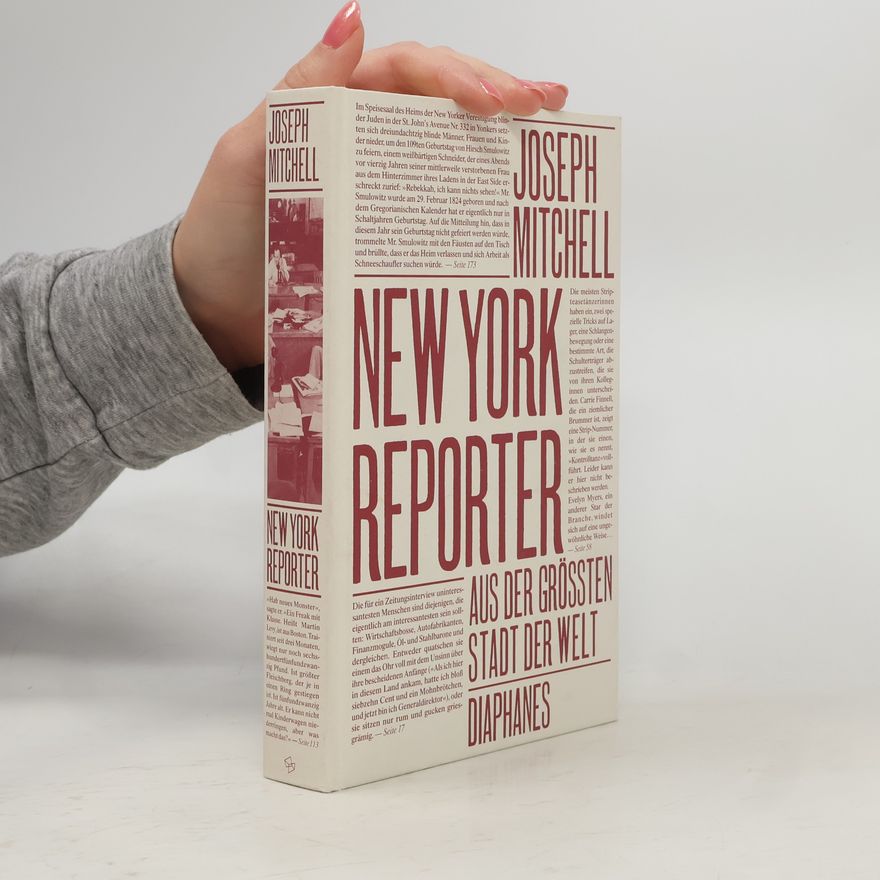 Joseph Mitchell New-York-Reporter