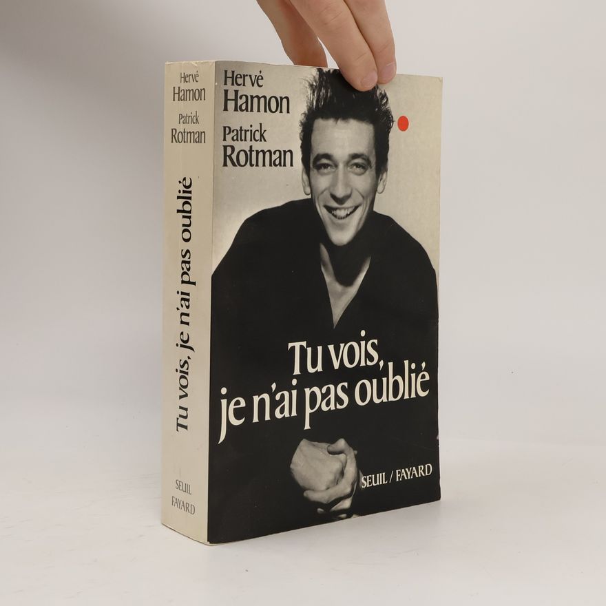 Hervé Hamon Tu vois, je n'ai pas oublié