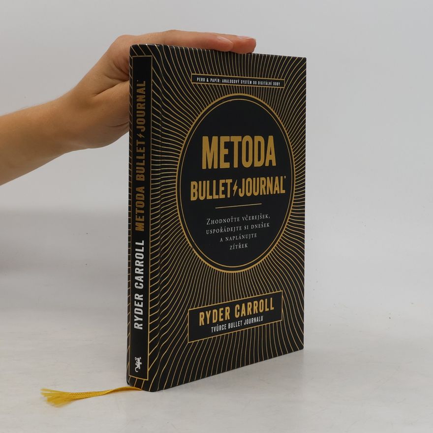 Ryder Carroll Metoda Bullet Journal