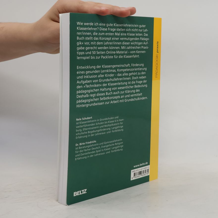 Nele Schubert Das Klassenlehrer-Buch für die Grundschule
