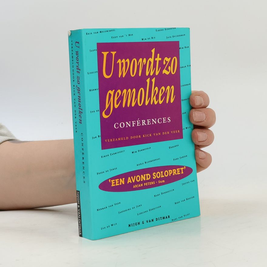 Tineke Schouten U wordt zo gemolken