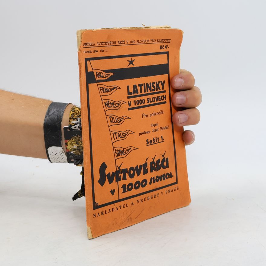 Josef Bradáč Latinsky v 1000 slovech 1