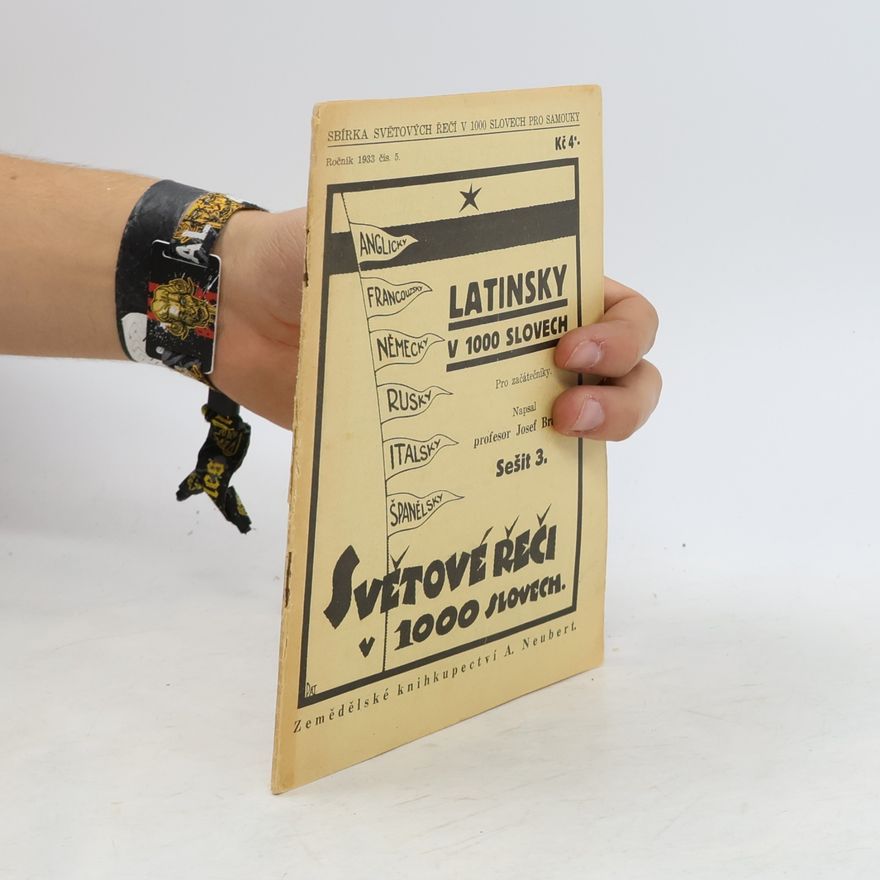 Josef Bradáč Latinsky v 1000 slovech. Sešit 3