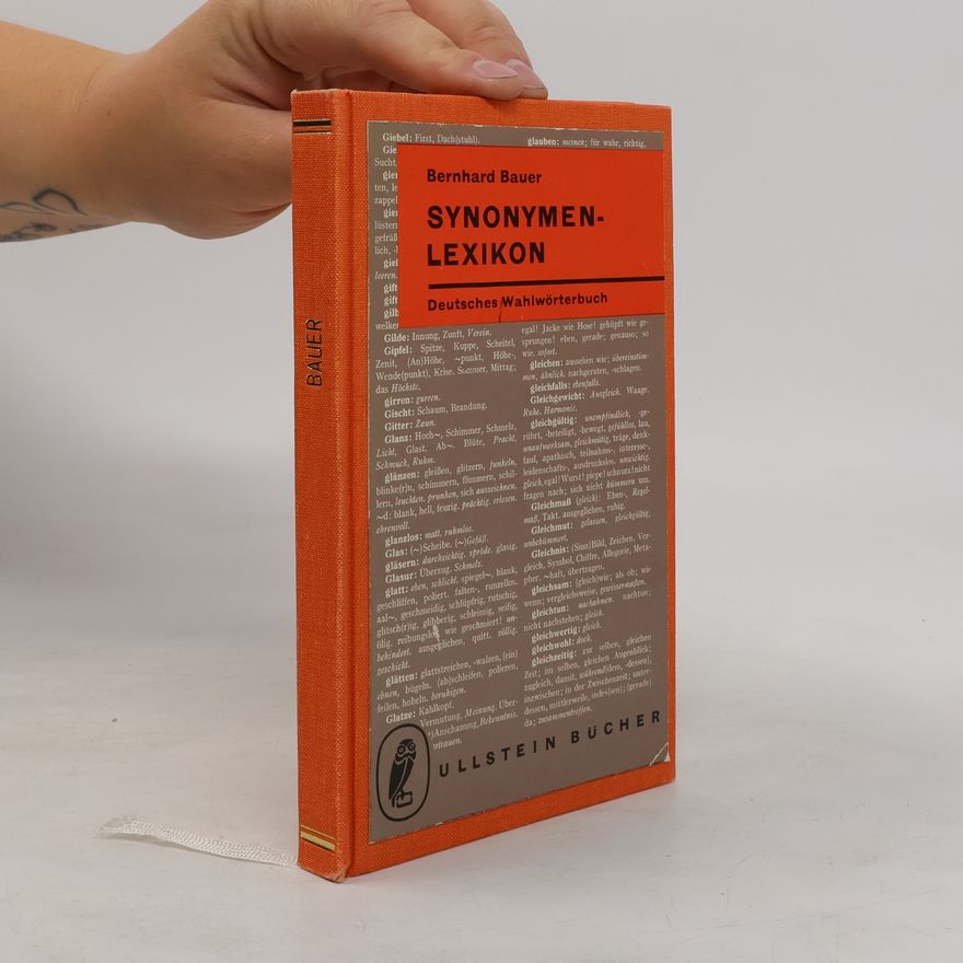 Bernhard Bauer Ullstein Synonymen-Lexikon