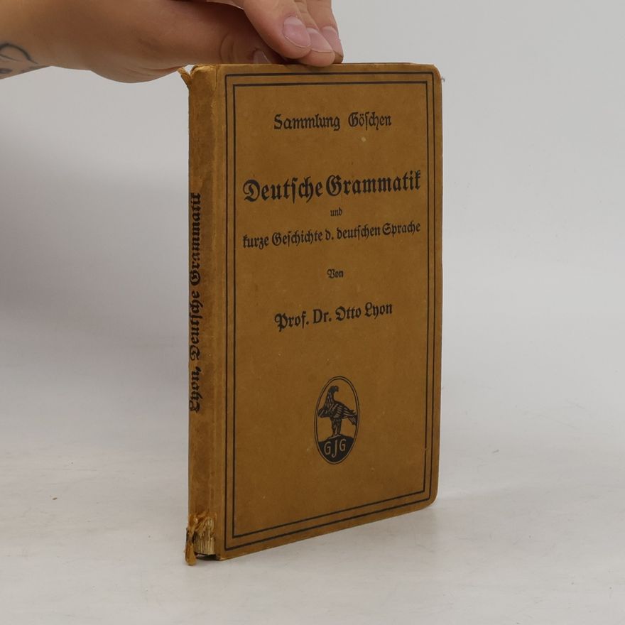 Otto Lyon Deutsche Grammatik