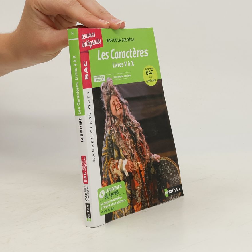 Jean de La Bruyère Carrés Classiques: Les Caractères, Livres V à X : texte intégral