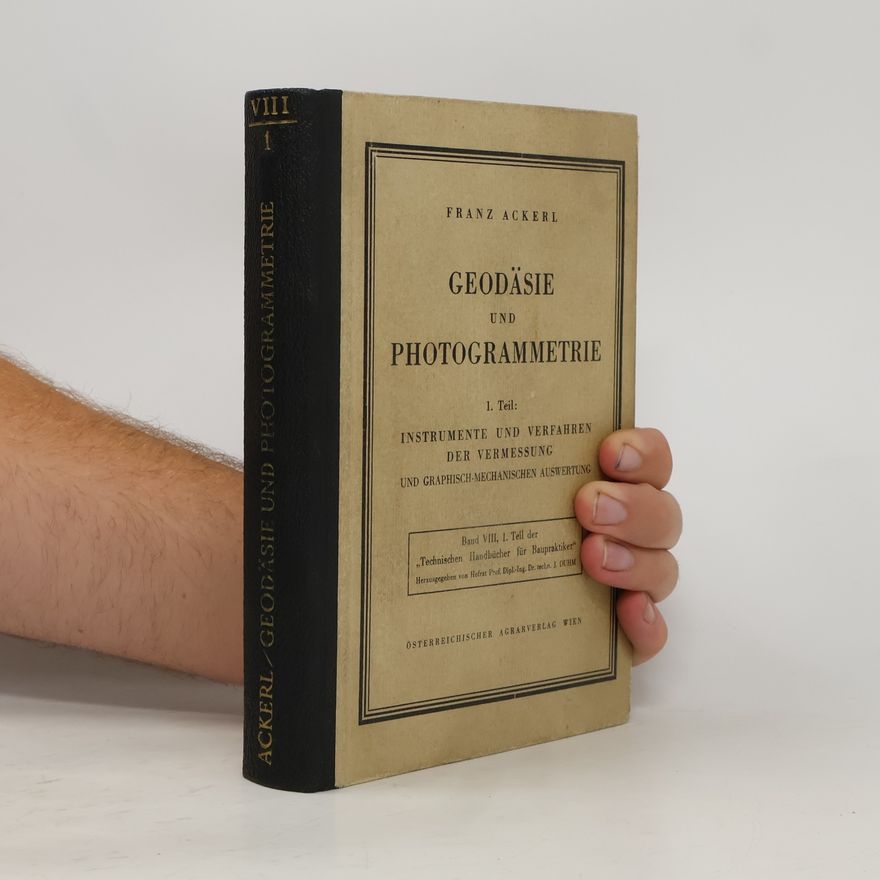 Franz Ackerl Geodäsie und Photogrammetrie 1