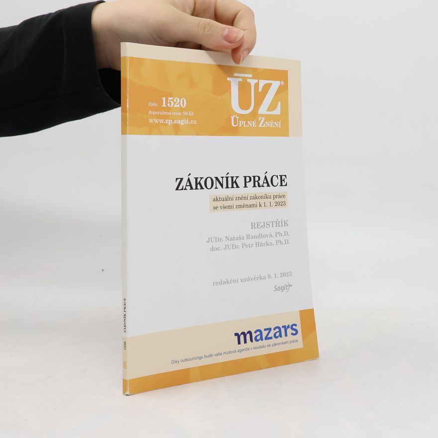 Petr Hůrka ÚZ 1520 Zákoník práce