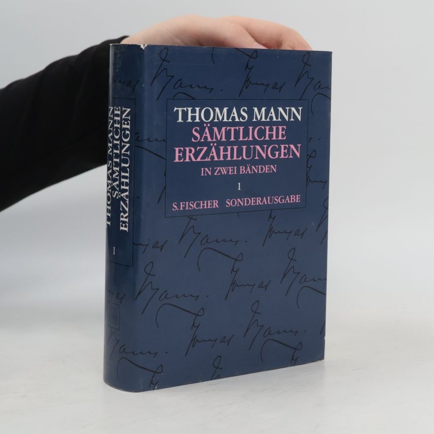 Thomas Mann Sämtliche Erzählungen 1