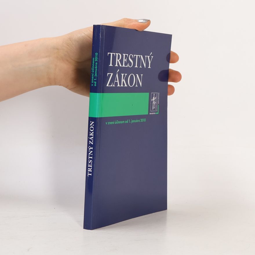 Autorenkollektiv Trestný zákon
