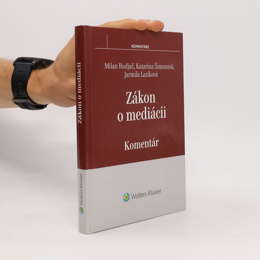 Katarína Šimonová Zákon o mediácii