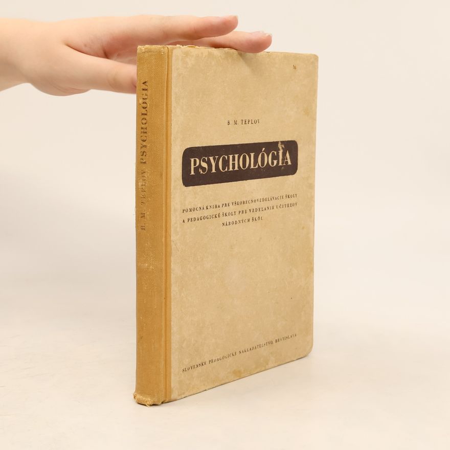 Various authors Psychológia