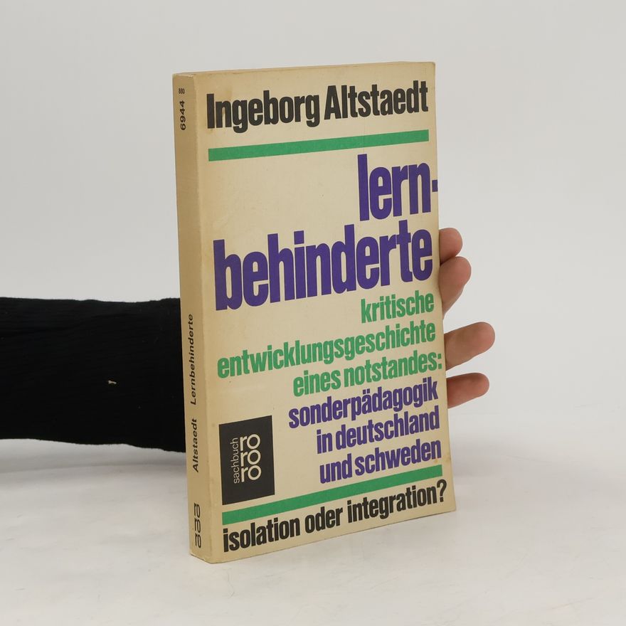Ingeborg Altstaedt Lernbehinderte
