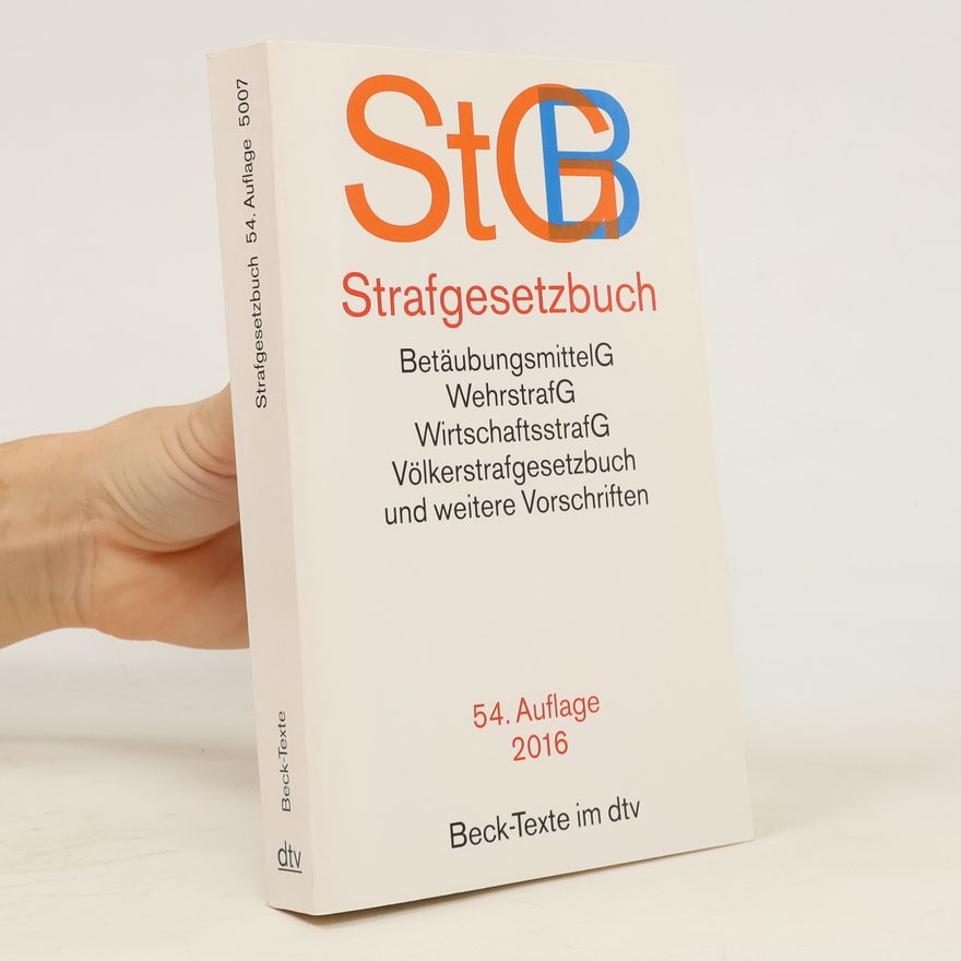 Collectif d'auteurs Strafgesetzbuch