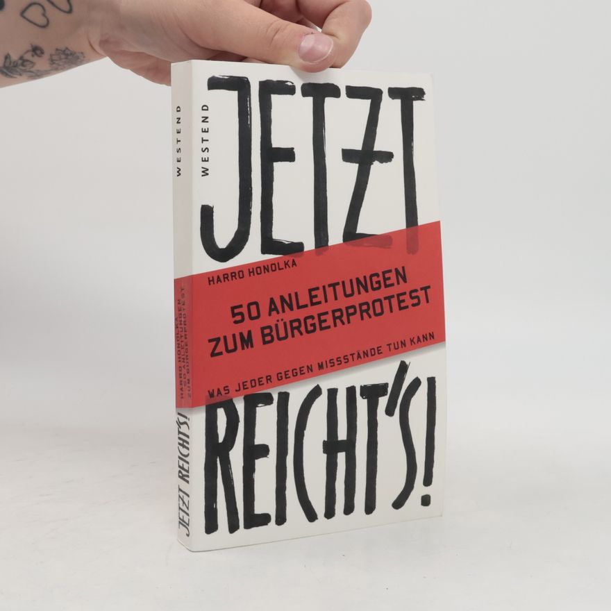 Harro Honolka Jetzt reicht's!