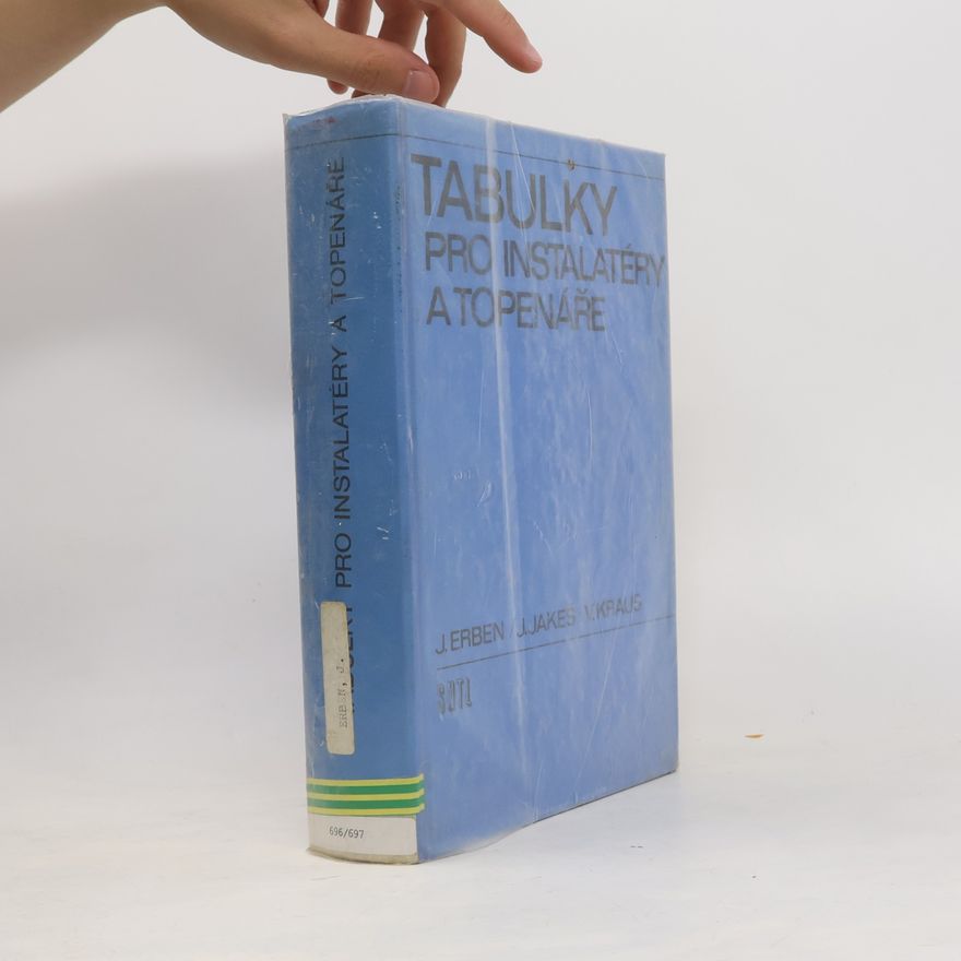 Jiří Jakeš Tabulky pro instalatéry a topenáře