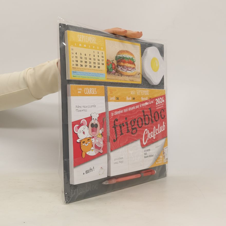 Autorenkollektiv Frigobloc Hebdomadaire 2024 Chefclub (de sept. 2023 à déc. 2024): Le calendrier maxi-aimanté pour se simplifier la vie ! Avec un critérium