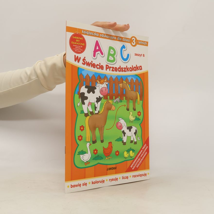 Kolektív autorov ABC w świecie Przedszkolaka. Zeszyt B. Książeczka edukacyjna. 3 lata