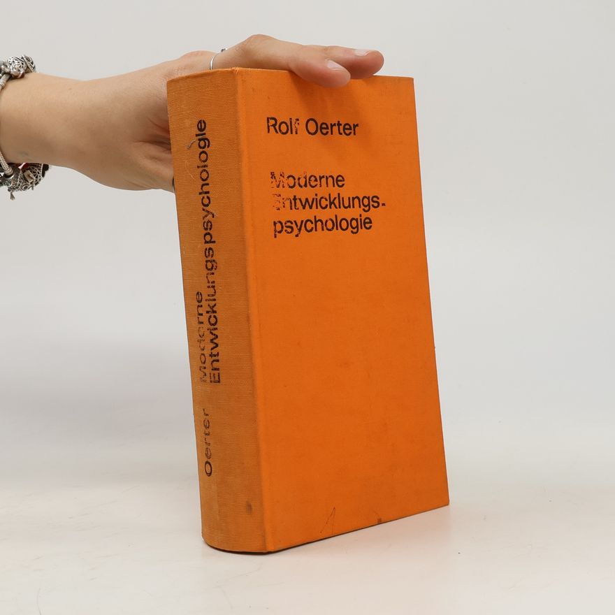 Rolf Oerter Moderne Entwicklungspsychologie