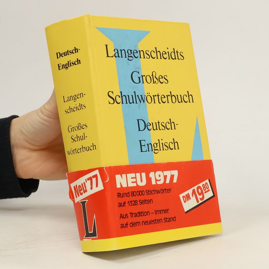 Heinz Messinger Langenscheidts Großes Schulwörterbuch Englisch-Deutsch