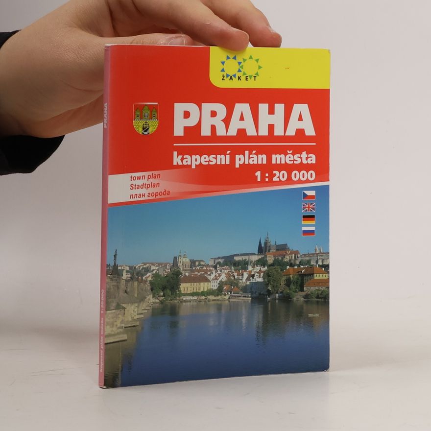 Žaket (vydavatelství) Praha kapesní plán města