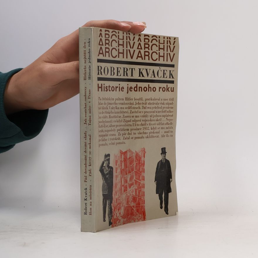 Robert Kvaček Historie jednoho roku