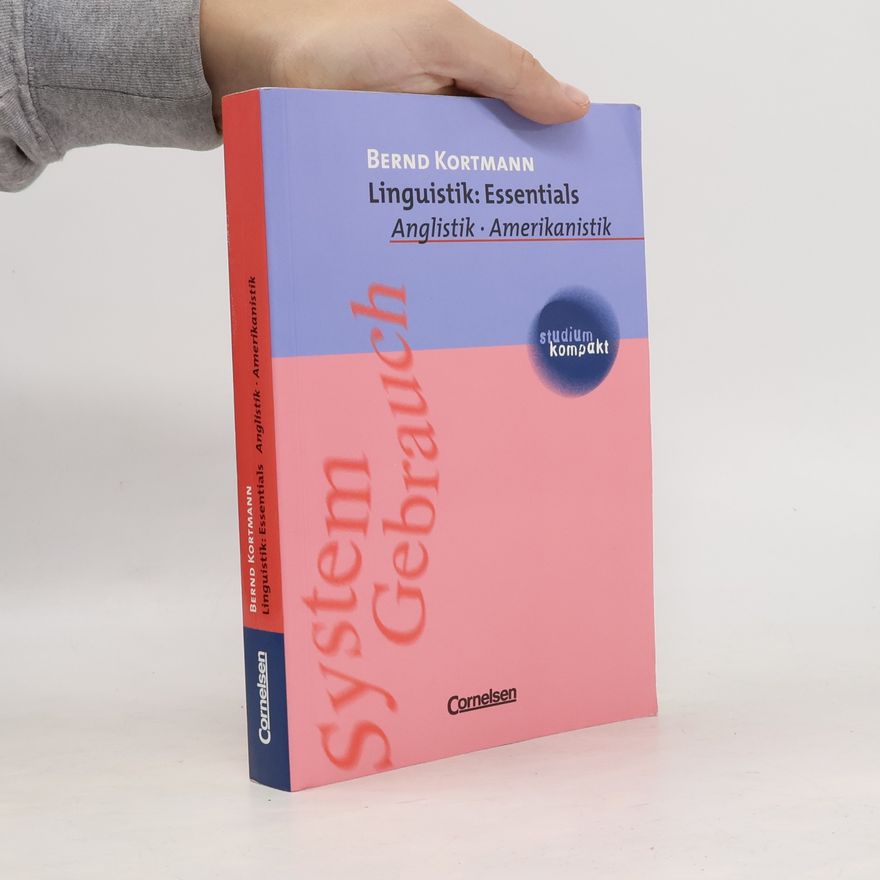 Bernd Kortmann Linguistik: Essentials, Anglistik, Amerikanistik