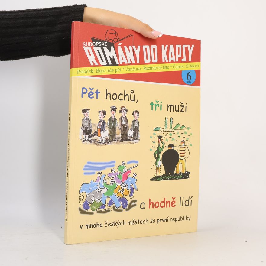 Kolektiv autorů Sudopské romány do kapsy. Pět hochů, tři muži a hodně lidí