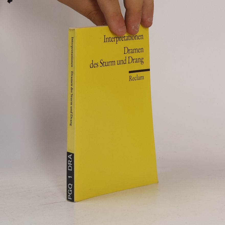 Autorenkollektiv Dramen des Sturm und Drang