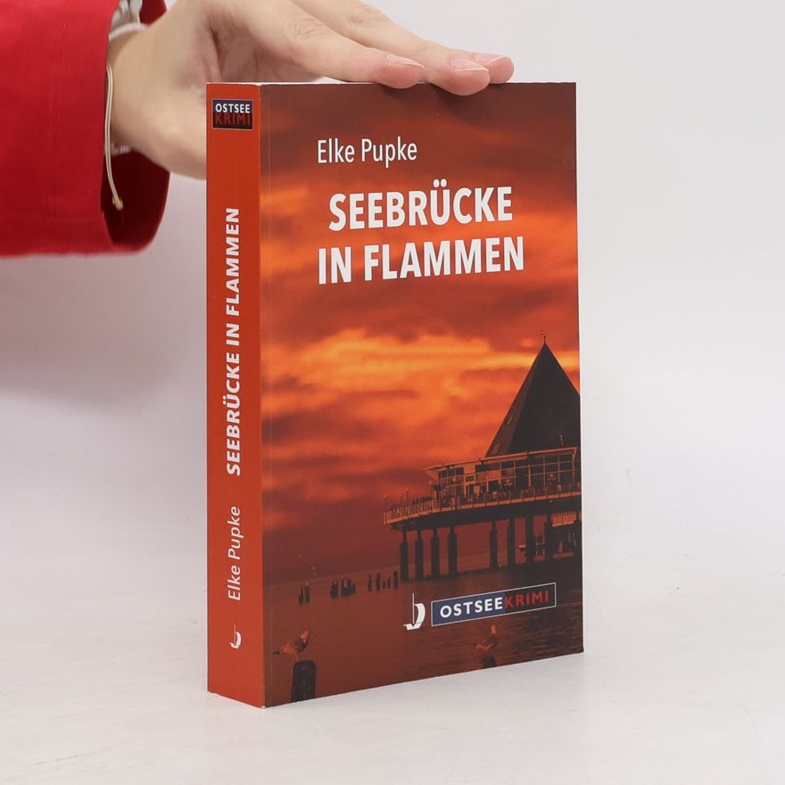 Elke Pupke Seebrücke in Flammen