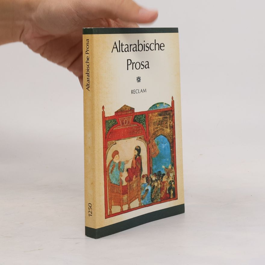 Manfred Fleischhammer Altarabische Prosa