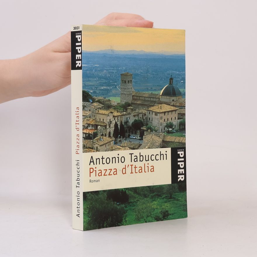 Antonio Tabucchi Piazza d'Italia