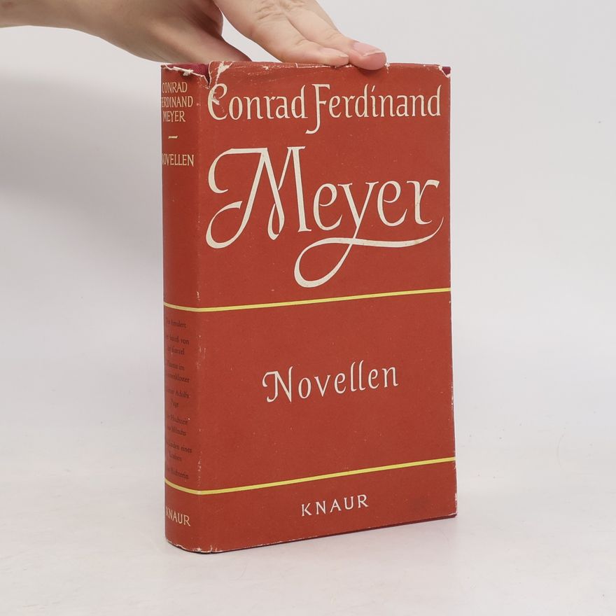 Conrad Ferdinand Meyer Angela Borgia und andere Novellen