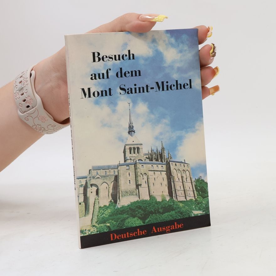 René Percheron Besuch auf dem Mont Saint-Michel