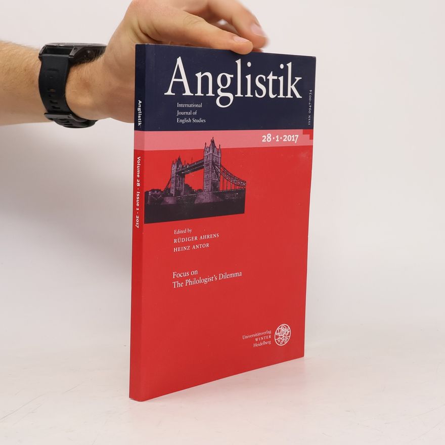 Heinz Antor Anglistik: International Journal of English Studies