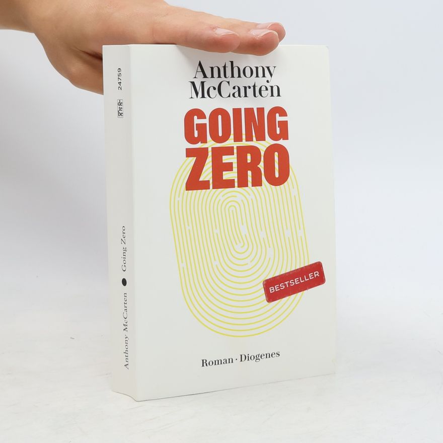 Anthony McCarten Going Zero