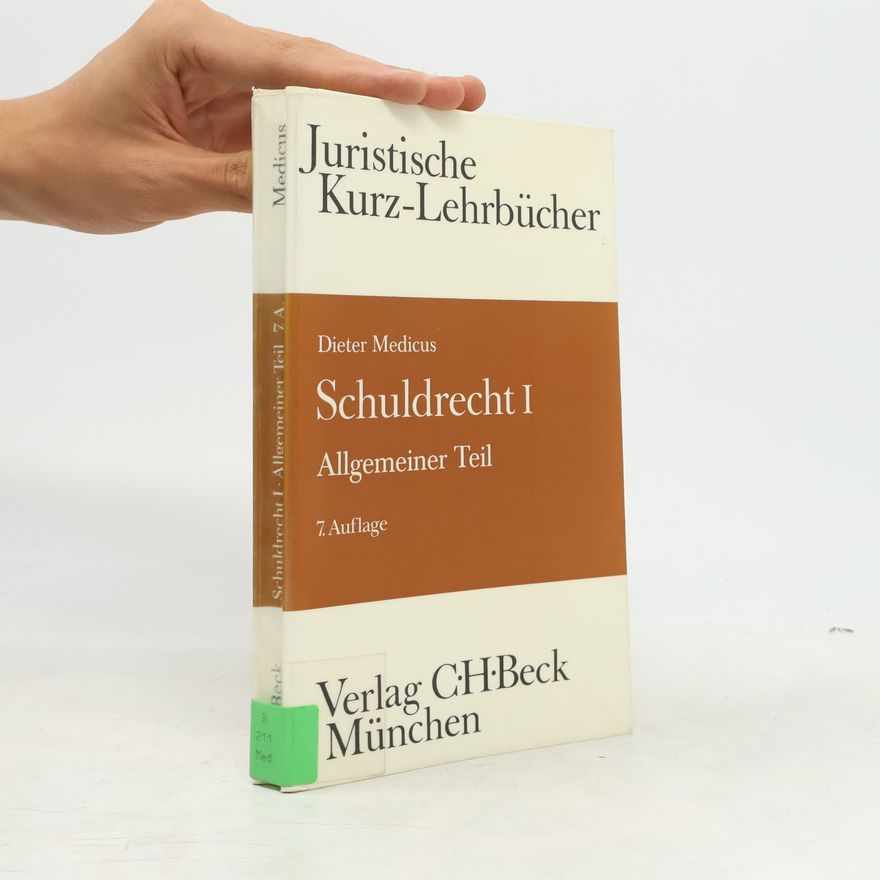 Stephan Lorenz Juristische Kurz-Lehrbücher - 1: Schuldrecht