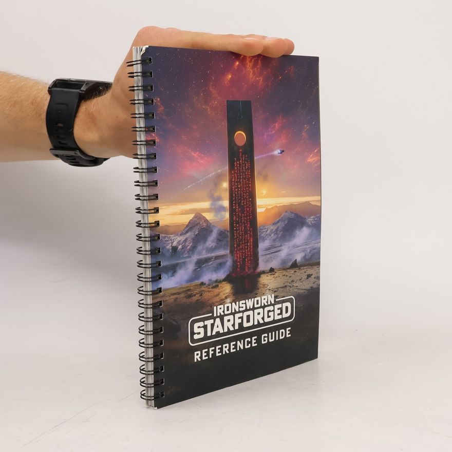 Autorenkollektiv Ironsworn: Starforged - Referenzhandbuch - Wire-Bound RPG-Erweiterungsbuch, Modiphius Entertainment, Human Centric Science Fiction, 127 Seiten, 15,2 x 22,9 cm, bunte Illustrationen, neue Ressourcen