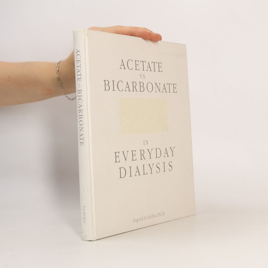 Ingrid Ledebo Acetate Vs Bicarbonate