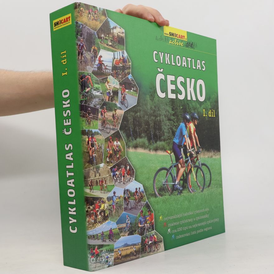 Jiří Šafránek Cykloatlas Česko. 1. díl