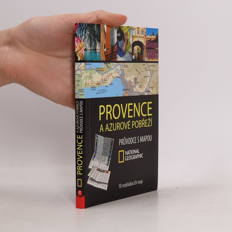 Hélène Le Tac Provence a Azurové pobřeží, průvodce s mapou