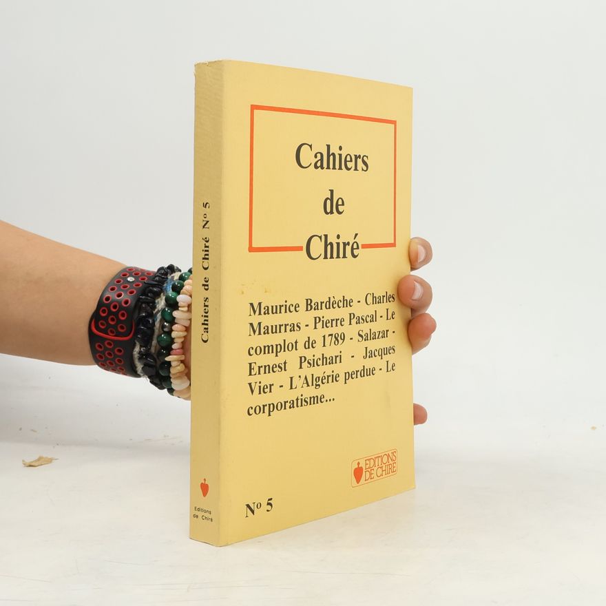 Salazar Cahiers de Chiré